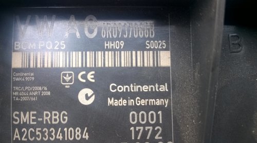 6R0937086B Calculator confort VW Polo 6r 1.2 TDI 55kw cod motor CFW din 2011 2012 2013