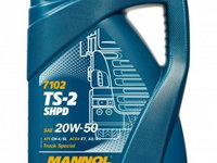 7102 ULEI MOTOR SAE 20W-50 CF-SJ STANDARD SHPD TS-2 5L MANNOL