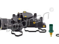 723016hp carcasa termostat metal cu senzor hans pries 723 016 TOPRAN pentru CitroEn Berlingo Peugeot 206 Peugeot 207 Peugeot 307 CitroEn C2 Peugeot Partner Peugeot Ranch Peugeot 1007 CitroEn C3