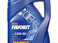 7510 ULEI MOTOR 15W-50 SL CF FAVORIT 5L MANNOL