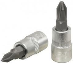 911.1415 Philips® bit socket, 1/4", PH1 ks tools