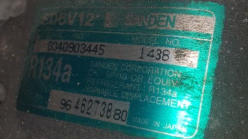 9646273880 Compresor AC Peugeot 307 (3A/C) 1.6i 16v NFU