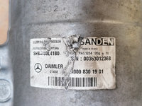 A0008301901 A 000 830 19 01 Sanden Compresor AC Mercedes C Class W205 C 300 BlueTEC Hybrid