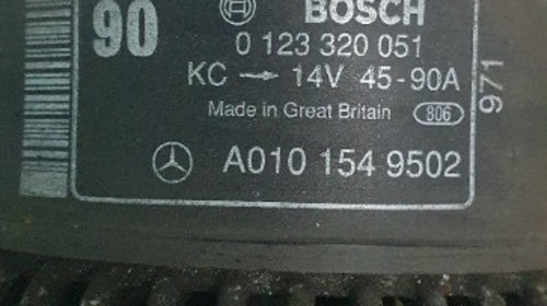 A0101549502 Alternator Mercedes Sprinter 311 2.2 CDI