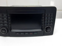 A1648200479 Radio / CD Player / Navigatie Mercedes ML Class W164 2005/2006/2007/2008/2009/2010/2011