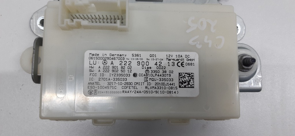 A2229004213 Modul / Calculator Keyless G