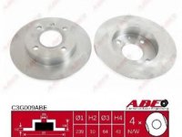 Abe set 2 discuri frana fata pt ford escort,fiesta 3