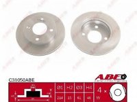 Abe set 2 discuri frana fata pt nissan micra 1(k10)