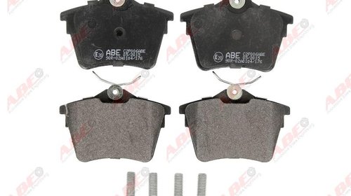 Abe set placute frana spate pt citroen c5 rd,