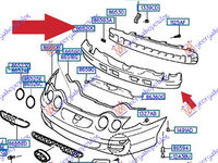 Absorbant bara fata HYUNDAI COUPE 99-01 Cod 86520-27500