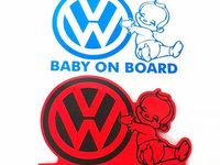 Abtibild Baby On Bord Volkswagen AD 002