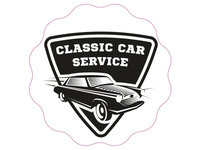 Abtibild "CLASSIC CAR SERVICE" ERK AL-291022-1