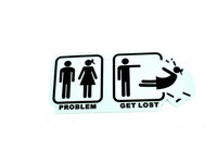 Abtibild "PROBLEM- GET LOST" Cod:CLXT-326