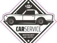 Abtibild Retro Car Service TAG 014 281022-10