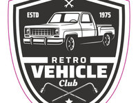 Abtibild Retro Vehicle Club TAG 012 281022-9