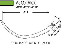 Ac presa balotiera CASE IHC (Mc CORMICK) 425D 435D