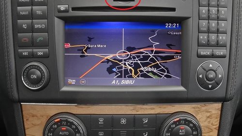 Actualizare harta navigatie Mercedes-Benz NTG2.5 harta Europa + ROMANIA 2017