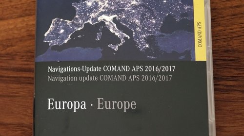 Actualizare harta navigatie Mercedes-Benz NTG2.5 harta Europa + ROMANIA 2017