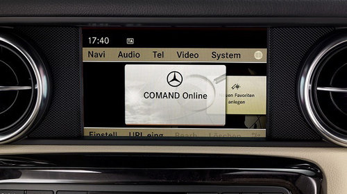 Actualizare navigatii Mercedes Comand Online 