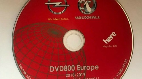 Actualizari harti navigatie Opel DVD800 CD500 Europa 2019 2020 - Opel Insignia Astra J Meriva