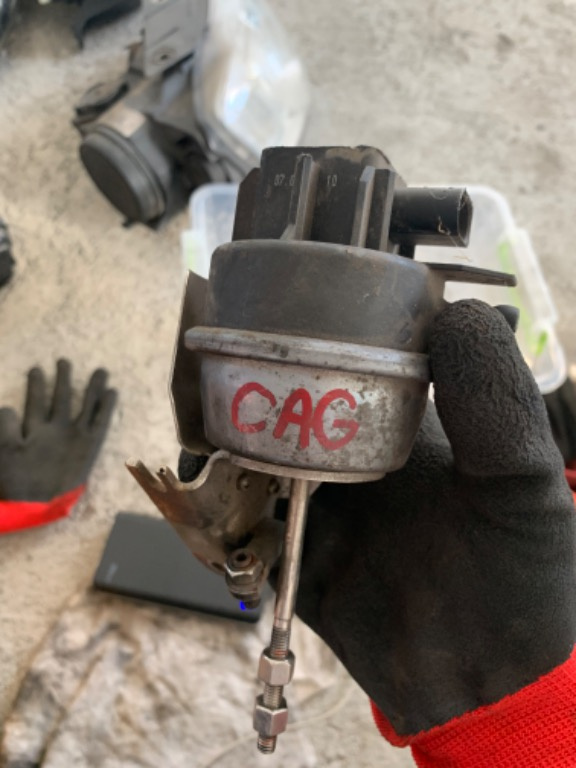 Actuator turbo cu defect Audi A4 B8, A6 