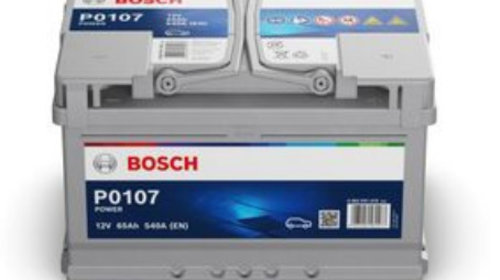 Acumulator auto BOSCH POWER 65AH 540A 278X175