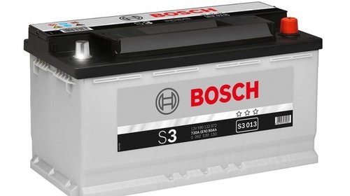 Acumulator auto BOSCH S3 90Ah/720A