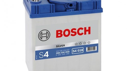 Acumulator auto BOSCH S4 40Ah/330A tico matiz