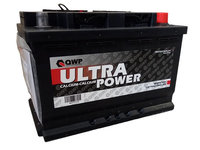 Acumulator auto QWP ULTRA POWER 74AH 680A 278X175X190 +DR