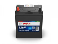Acumulator baterie auto BOSCH Power Plus 36 Ah 330A cu borne inguste si inverse 0 092 PP0 190 piesa NOUA