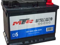 Acumulator baterie auto MTR Dynamic L2 55 Ah 450A 555002045 piesa NOUA