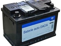 Acumulator baterie auto originala Dacia OE 70 Ah 720A 6001547711 piesa NOUA