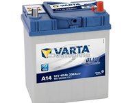 Acumulator baterie auto VARTA Blue Dynamic 40 Ah 330A cu borne inguste 5401260333132 piesa NOUA