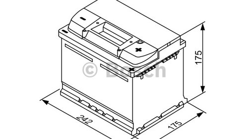 Acumulator BOSCH 53 AH