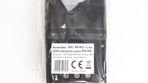 Acumulator PNI PB-R15 Li-Ion 1200 mAh pentru Statie PNI PMR R15 PNI-PB-R15