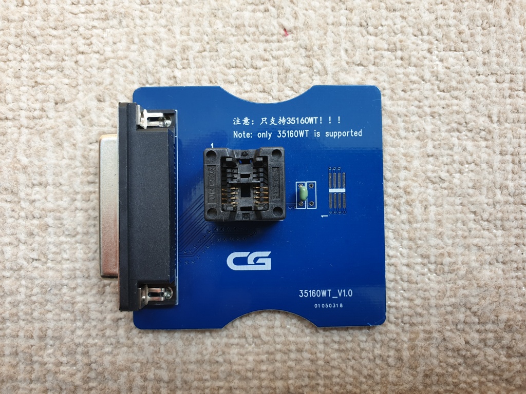 Adaptor 35160WT pentru programator CGDI CG Pro 9S1