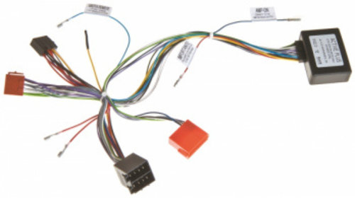 Adaptor activ Audi, VW la ISO cu amplificator