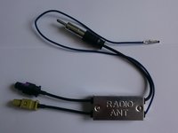 Adaptor antena radio dubla cu amplificator- OPEL VW FORD