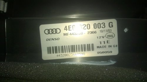 Aeroterma Audi A8 4 0 diesel 2003 2008