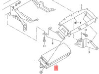 Airbag pasager 4E0880203C Audi A8 D3 3.0 TDI 2004 ASB OEM 4E0880203C