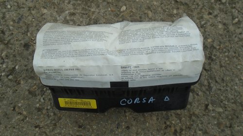 Airbag pasager opel corsa d