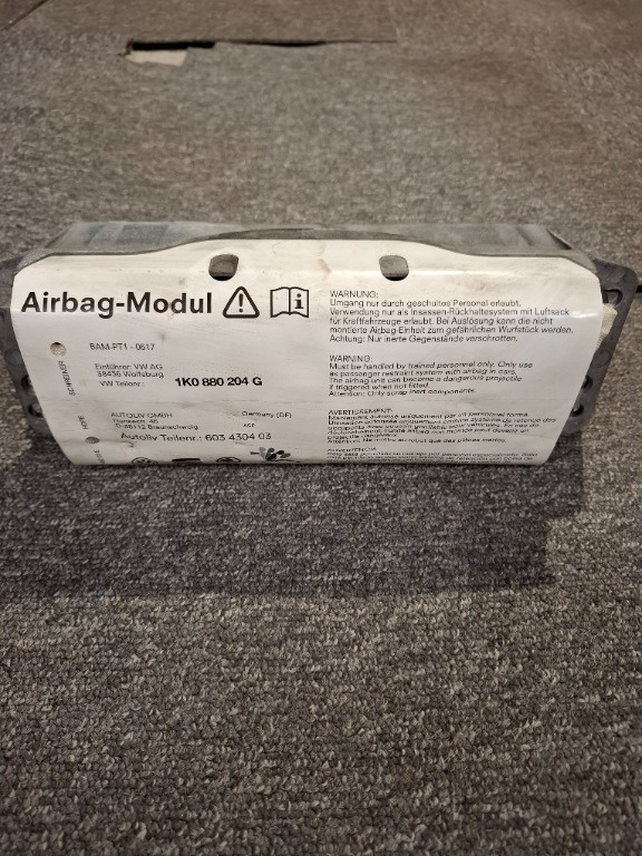 Airbag pasager Volkswagen Golf 5 - imagine 1