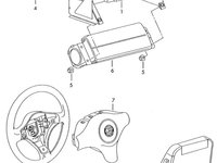 Airbag scaun dreapta Volkswagen Passat B5.5 berlina 4motion  2003 OEM 6K4880240C