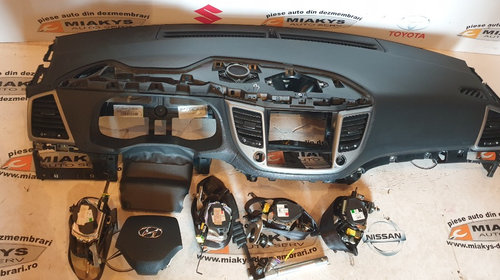 Airbag-uri kitul complet HYUNDAI TUCSON 2014 ,2015 ,2016 ,2017 , 2018 complet