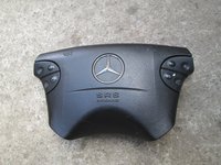 Airbag volan 21046003989B510X Mercedes W 210 E 220 1999 2000 2001 cu comenzi