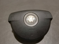 Airbag volan 4 spite VW Passat B6 2.0 TDI 103 motor BKP an 2005 2006 2007 2008 cod 3C0880201BB airbag sofer