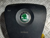 Airbag volan cod 5J0880201D Skoda Fabia 2 2006-2010