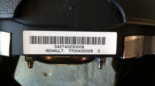 Airbag Volan Renault Clio 2001 cod 7700433028