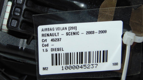 Airbag volan Renault Scenic din 2006