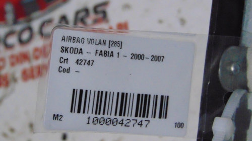 Airbag volan Skoda Fabia 1